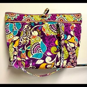 Large Vera Bradley Laptop Tote